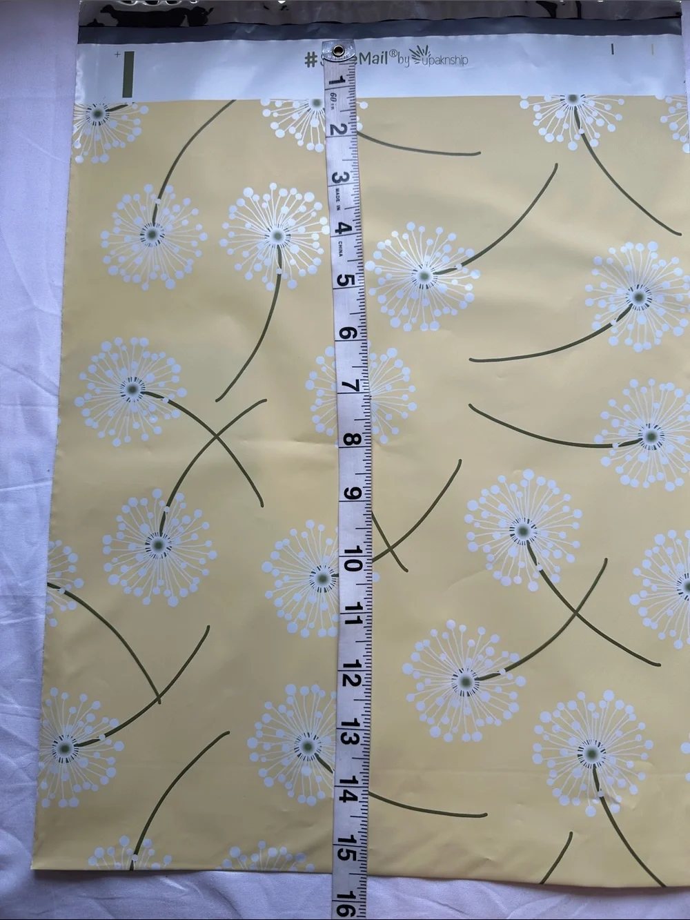 Dandelion Flower Poly Mailers 12